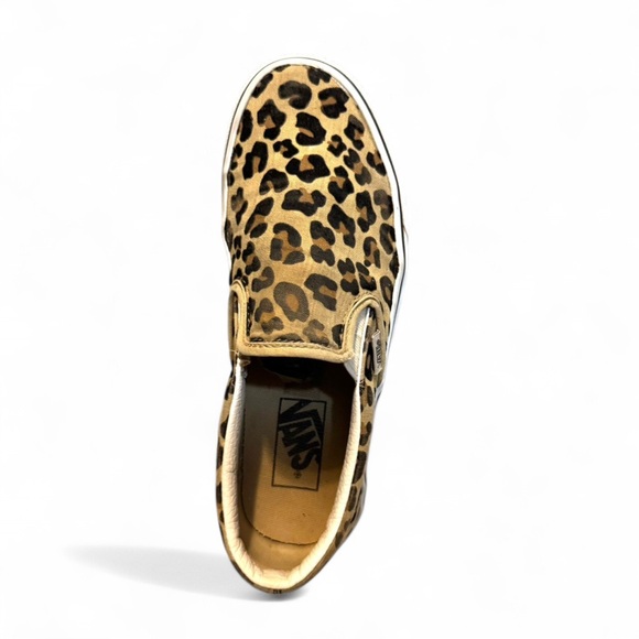 Vans | Leopard Animal Print Slip-On Sneakers | 7.5 - Picture 2 of 8